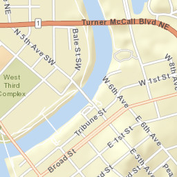 2-222 North 2nd Avenue Northwest, Rome Street Map