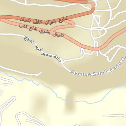 Bcharré Street Map
