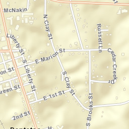 54-74 South Main Street, Pontotoc, MS Street Map