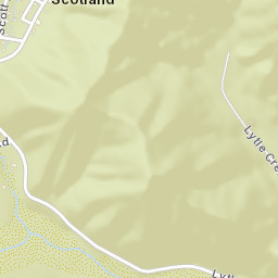 Scotland California Street Map