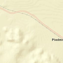 Piedmont Arizona Street Map