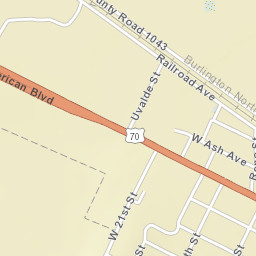 Taylor St, Muleshoe, TX 79347 Street Map