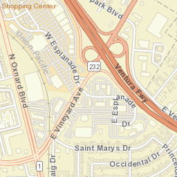 El Rio California Street Map