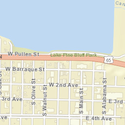 3928-3984 Martha Mitchell Expressway, Pine Street Map
