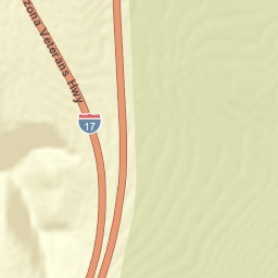 I-17 Black Canyon City AZ 85324 USA Street Map