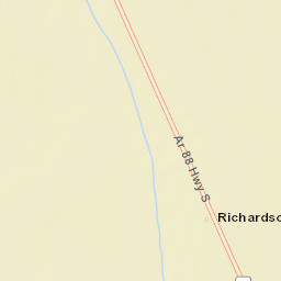 Richardson Arkansas Street Map