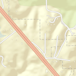 Pine Hill Alabama Street Map