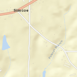 Simcoe Alabama Street Map