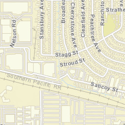 Gemco California Street Map