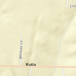 Rolla Arkansas Street Map
