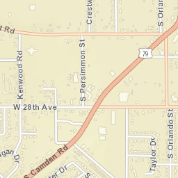 2100-2398 South Orlando Street, Pine Bluff Street Map