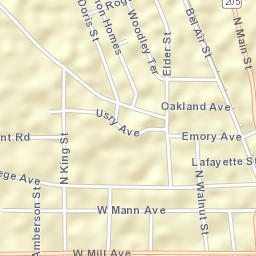 Boaz Alabama Street Map