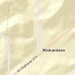 Richardson Alabama Street Map
