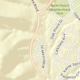 North Ranch California Street Map