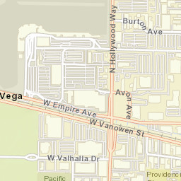 Vega California Street Map