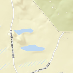 Devil Canyon California Street Map