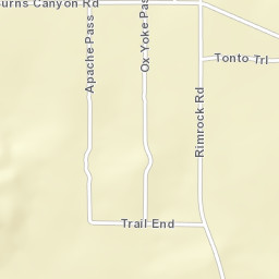 Rimrock California Street Map