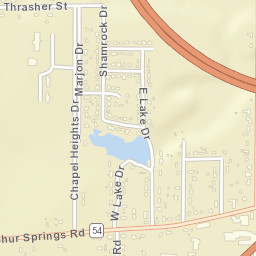 Watson Chapel Arkansas Street Map