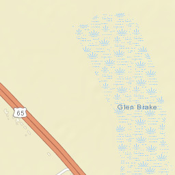 Glenlake Arkansas Street Map