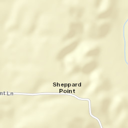 Sheppard Point Arkansas Street Map