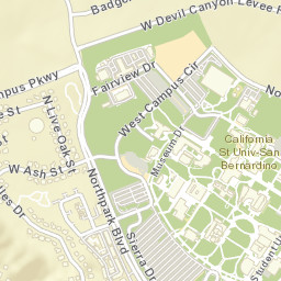 Little Mountain Drive, San Bernardino, CA Street Map