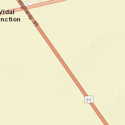 Vidal Junction California Street Map