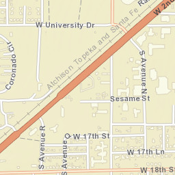 West 2nd Street, Portales, NM 88130, USA Street Map