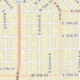 West University Drive, Portales, NM 88130 Street Map