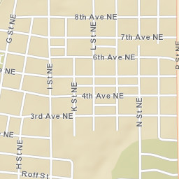 208-298 M Street Northeast, Ardmore, OK Street Map