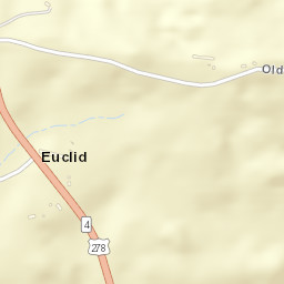 Euclid Arkansas Street Map