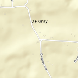 De Gray Arkansas Street Map
