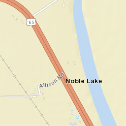 Noble Lake Arkansas Street Map