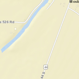 Mosby Spur Arkansas Street Map