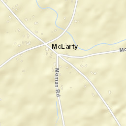 McLarty Alabama Street Map