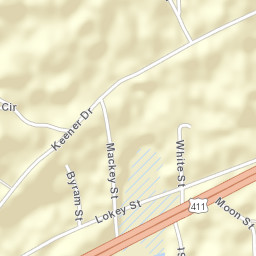 Mackey Alabama Street Map