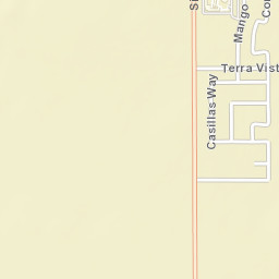 Sierra Heights California Street Map