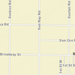 Sunfair California Street Map