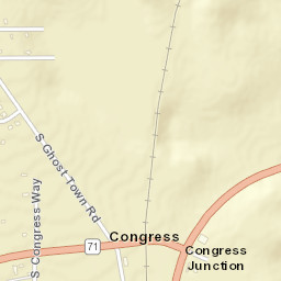 Congress Arizona Street Map