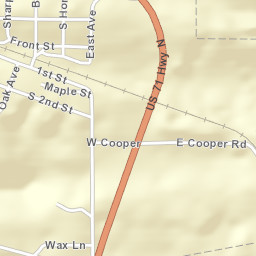 Gillham Arkansas Street Map