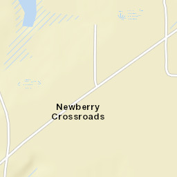 Newberry Crossroads Alabama Street Map