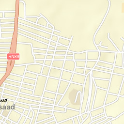 Messaad Street Map