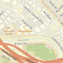 Sepulveda California Street Map