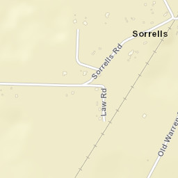 Sorrells Arkansas Street Map