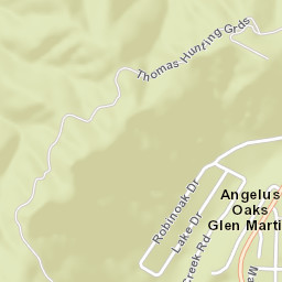 Glen Martin California Street Map