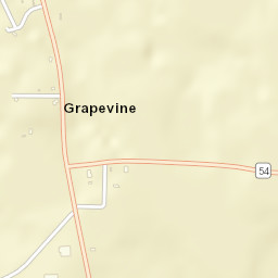 Grapevine Arkansas Street Map