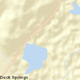 Duck Springs Alabama Street Map