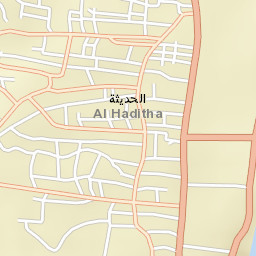 Ḩadīthah Street Map