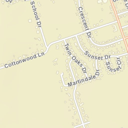 4101-4299 Cottonwood Ln Vernon TX Street Map
