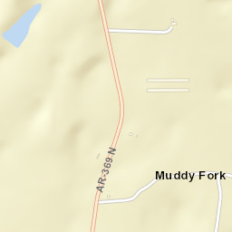 Muddy Fork Arkansas Street Map
