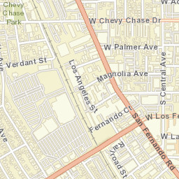 1262-1264 S Central Ave, Glendale, CA 91204, USA Street Map